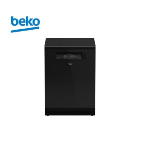 Beko Dishwasher 15 Set 6 Programs Inverter Black Glass